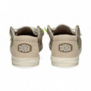 Talon Beige Wallabee Gris  HEY DUDE