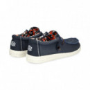 Wallabee Azul  HEY DUDE