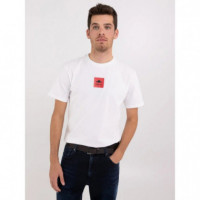 Camisetas Hombre Camiseta REPLAY de Punto con Logo Archivio