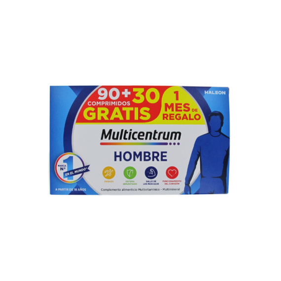 MULTICENTRUM Hombre 90 Comprimidos + 30 Comprimi