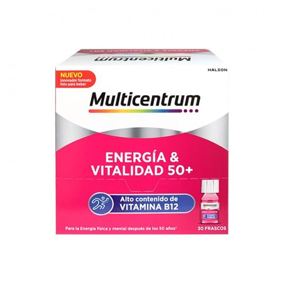 MULTICENTRUM Energia & Vitalidad 50+ 30 Frascos