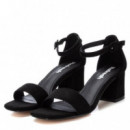 REFRESH Sandalias Negras 171830-NEGRO