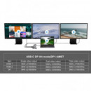 Docking Station CONCEPTRONIC 12EN1 Mst For Windows / HDMI X2 / VGA / Lan / Audio