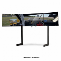 Elite Free Standing Triple Monitor Stand Black NLR-E036  NEXT LEVEL RACING