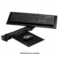 Gtelite Keyboard And Mouse Tray- Black NLR-E019  NEXT LEVEL RACING