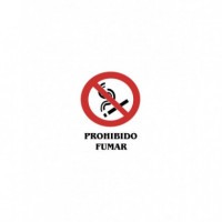 Adhesivo Prohibido Fumar 11X15