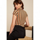 Blusas y Camisas Blusa KING LOUIE Piso Stripe