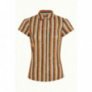 Blusas y Camisas Blusa KING LOUIE Piso Stripe