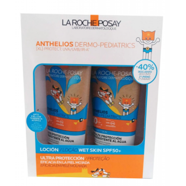 Anthelios Pack Infantil Wet Skin Duplo 50+  LA ROCHE POSAY