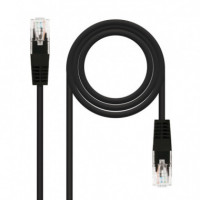 NANOCABLE 10.20.0400-BK Cable de Red Negro 0,5 M CAT6E U/utp (utp)
