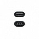 NANOCABLE USB 3.1, 1M Cable USB USB 3.2 Gen 2 (3.1 Gen 2) USB C Negro