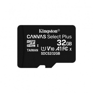 KINGSTON Technology Canvas Select Plus Memoria Flash 32 Gb Microsdhc Uhs-i Clase 10
