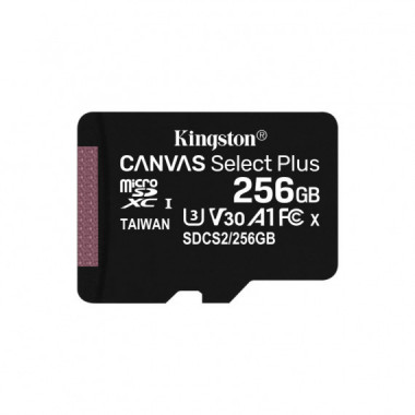 KINGSTON Technology Canvas Select Plus Memoria Flash 256 Gb Microsdxc Uhs-i Clase 10
