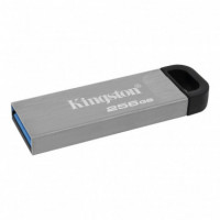 KINGSTON Technology Datatraveler Kyson Unidad Flash USB 256 Gb USB Tipo a 3.2 Gen 1 (3.1 Gen 1) Plata