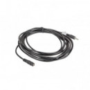 LANBERG CA-MJFJ-10CC-0050-BK Cable de Audio 5 M 3,5MM Negro