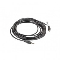 LANBERG CA-MJMJ-10CC-0050-BK Cable de Audio 5 M 3,5MM Negro