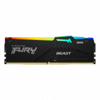 KINGSTON Technology Fury Beast Rgb 16GB (1X16GB) 4800MHZ CL38 DDR5 Negra