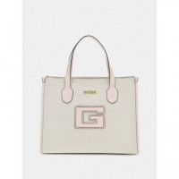 G Status 2 Compartment Tote Natural/ligh  GUESS