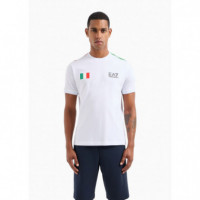 Camiseta White Italy  EA7 EMPORIO ARMANI 7