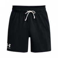 Short Rival Terry Black  UNDER ARMOUR