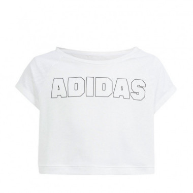 Camiseta Manga Corta de Sportwear Jg Crpd White  ADIDAS