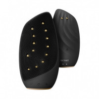 GESKE - Sonic Thermo Facial Brush & Face-lifter | 8 In 1 | Black Gold