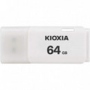 Pen Drive 64GB Kioxia USB 2.0 White  TOSHIBA KIOXIA