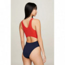 Cut Out One Piece Hot Heat  TOMMY HILFIGER