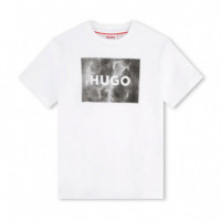 Camiseta con Logo Blanca  HUGO BOSS