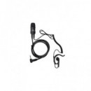 KOMUNICA Micro Auricular Orejero Negro PWR-2400-TA288 Cancelacion de Ruido para Motorola T-60/T-80