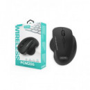 ACCETEL Raton Inalambrico Ergonomico PCM206 Negro