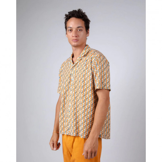 Camisas y Tops Camisa BRAVA FABRICS Tiles Aloha Ochre