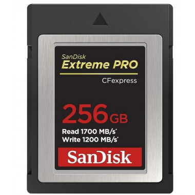 Tarjeta de Memoria SANDISK Extreme Pro Tipo B Cf Express 256GB 1200MB