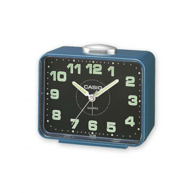 CASIO Reloj Despertador Tq -218-2EF Negro