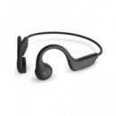 KSIX Auricular Deportivo BLUETOOTH Conducccion Osea Astro Resist Al Agua IP64 Negro BXTW12N