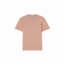 Camisetas Hombre Camiseta GAS JEANS Dharis 1984 Impatiens Pink
