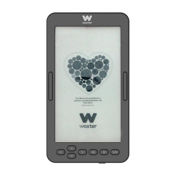 WOXTER Libro Electronico Scriba 195S 4.7" 4GB,HD,16 Niveles de Grises Color Negro