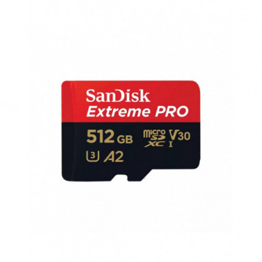 SANDISK Tarjeta Extreme Pro Micro Sdxc Uhs-i 512GB 200MB/S