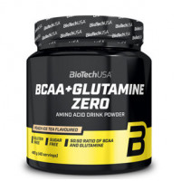 Bcaa + Glutamine Zero Biotechusa - 480GR  BIOTECH USA