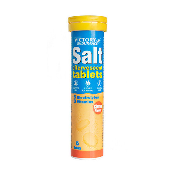 Salt Effervescent Tabs Victory - 15 Tabletas  VICTORY ENDURANCE