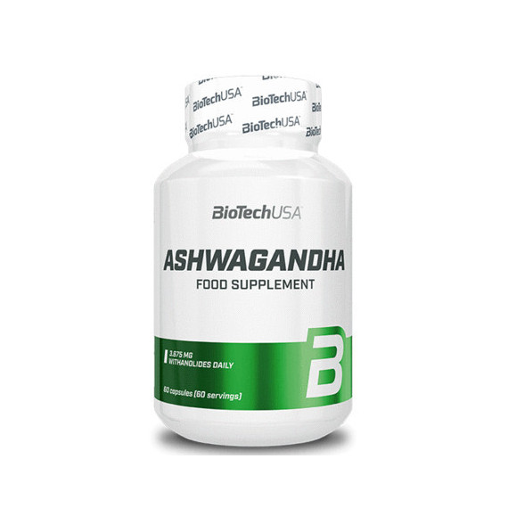 Ashwagandha Biotechusa - 60 Caps  BIOTECH USA