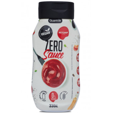 Salsa Ketchup Zero QUAMTRAX - 330 Ml