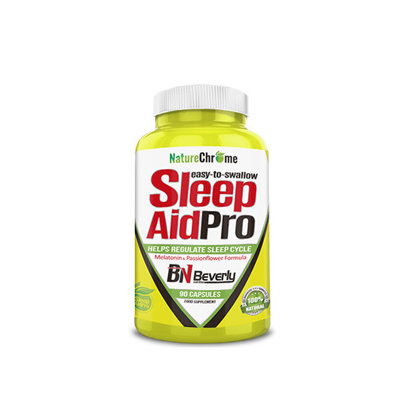 Sleep Aid Pro Melatonina y Pasiflora BEVERLY - 90 Caps