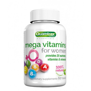 Mega Vitamins For Men QUAMTRAX - 60 Tab
