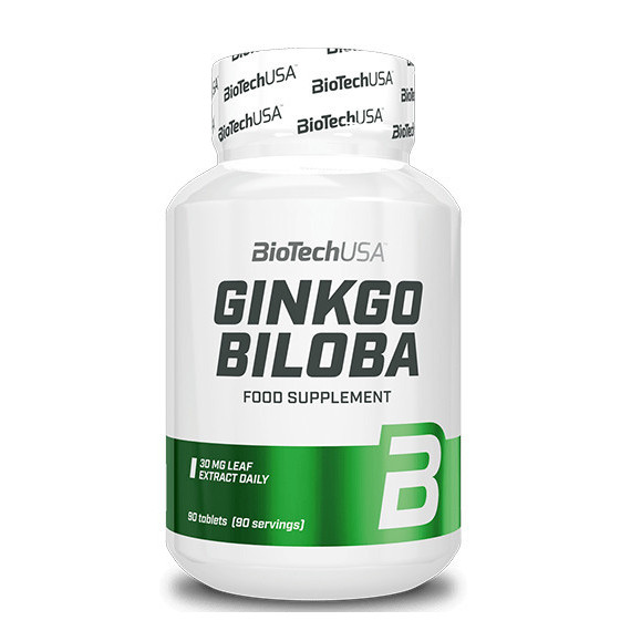 Ginkgo Biloba Biotechusa - 90 Tabs  BIOTECH USA