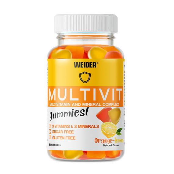 Multivit Gummies WEIDER - 80 Gominolas