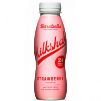 BAREBELLS Milkshake Strawberry - 330 Ml (caja 8UD)
