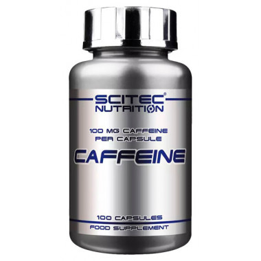 Caffeine 100MG SCITEC NUTRITION - 100 Caps