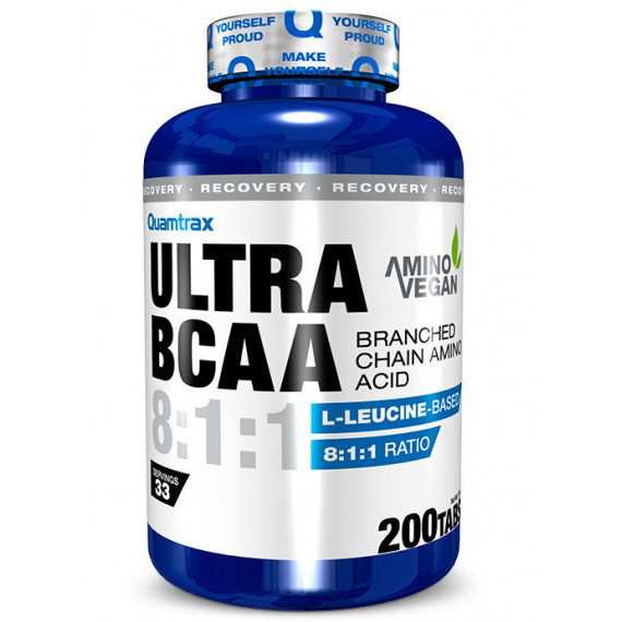 Ultra Bcaa 8:1:1 QUAMTRAX - 200 Tabs