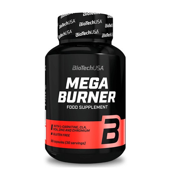 Mega Burner (no Caffeine) Biotechusa - 90 Caps  BIOTECH USA